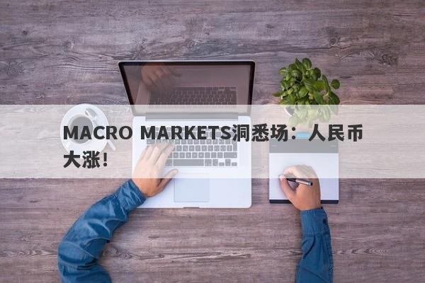 MACRO MARKETS洞悉场：人民币大涨！