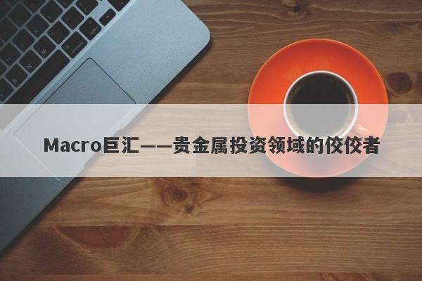 Macro巨汇——贵金属投资领域的佼佼者