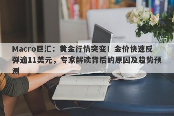 Macro巨汇：黄金行情突变！金价快速反弹逾11美元，专家解读背后的原因及趋势预测