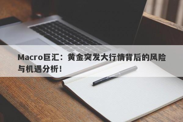 Macro巨汇：黄金突发大行情背后的风险与机遇分析！