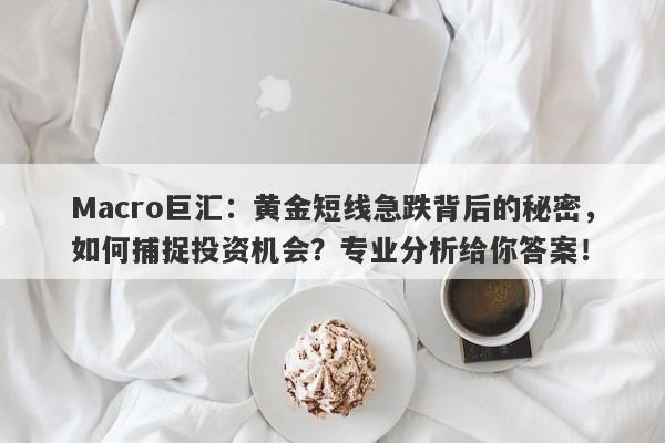 Macro巨汇：黄金短线急跌背后的秘密，如何捕捉投资机会？专业分析给你答案！