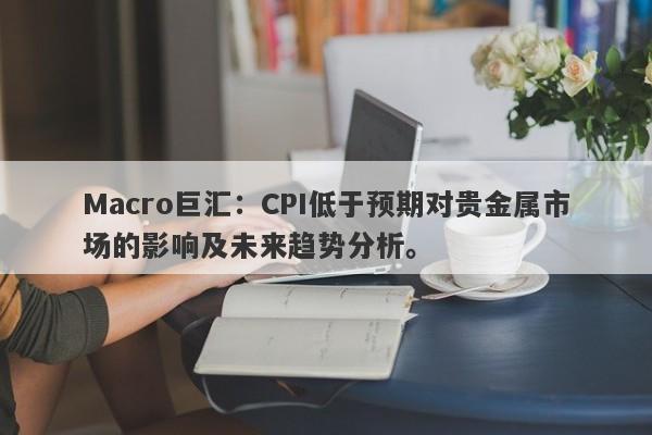 Macro巨汇：CPI低于预期对贵金属市场的影响及未来趋势分析。