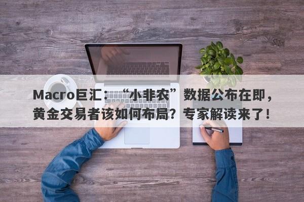 Macro巨汇：“小非农”数据公布在即，黄金交易者该如何布局？专家解读来了！