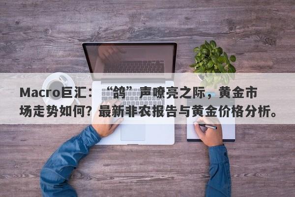 Macro巨汇：“鸽”声嘹亮之际，黄金市场走势如何？最新非农报告与黄金价格分析。