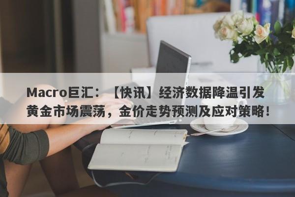 Macro巨汇：【快讯】经济数据降温引发黄金市场震荡，金价走势预测及应对策略！