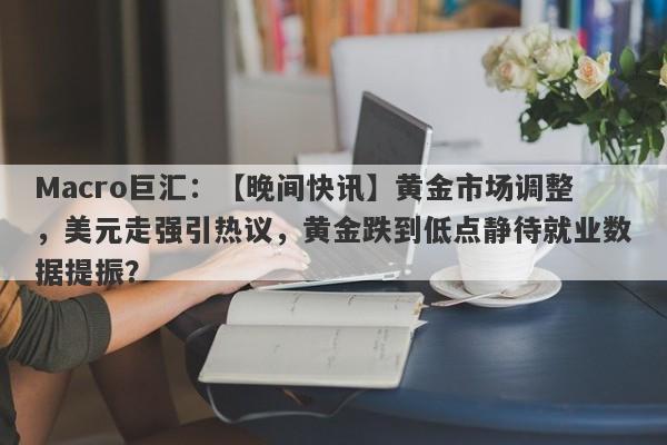 Macro巨汇：【晚间快讯】黄金市场调整，美元走强引热议，黄金跌到低点静待就业数据提振？