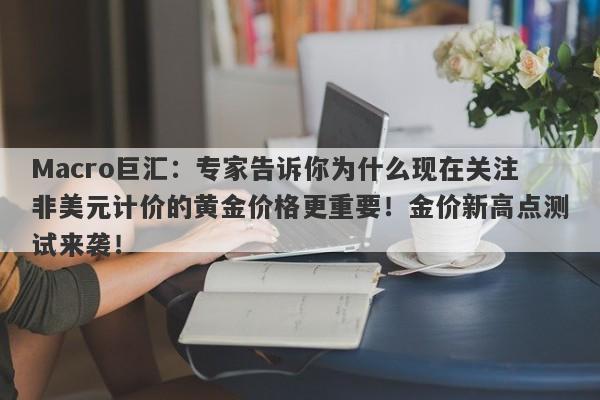 Macro巨汇：专家告诉你为什么现在关注非美元计价的黄金价格更重要！金价新高点测试来袭！