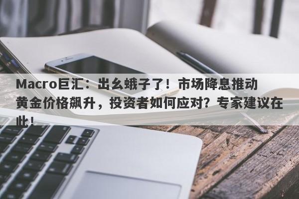 Macro巨汇：出幺蛾子了！市场降息推动黄金价格飙升，投资者如何应对？专家建议在此！