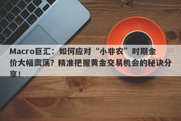 Macro巨汇：如何应对“小非农”时期金价大幅震荡？精准把握黄金交易机会的秘诀分享！