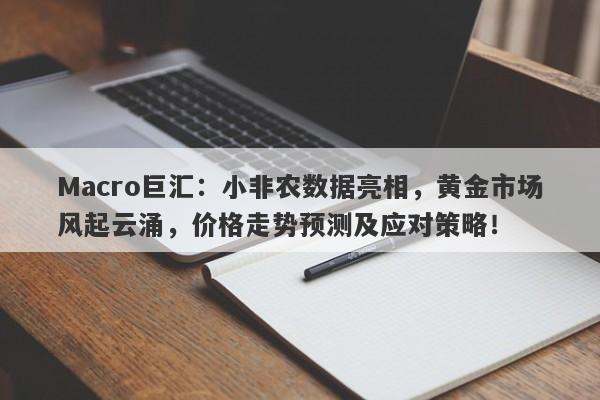 Macro巨汇：小非农数据亮相，黄金市场风起云涌，价格走势预测及应对策略！