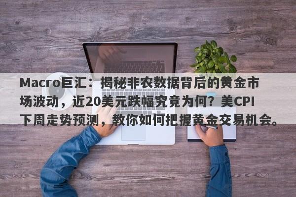 Macro巨汇：揭秘非农数据背后的黄金市场波动，近20美元跌幅究竟为何？美CPI下周走势预测，教你如何把握黄金交易机会。