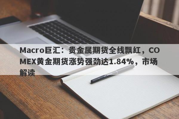 Macro巨汇：贵金属期货全线飘红，COMEX黄金期货涨势强劲达1.84%，市场解读