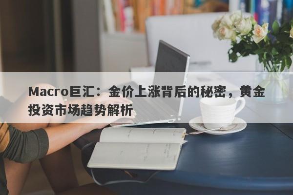 Macro巨汇：金价上涨背后的秘密，黄金投资市场趋势解析