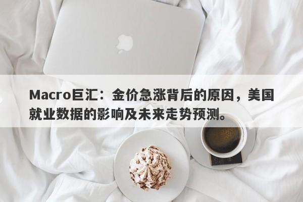Macro巨汇：金价急涨背后的原因，美国就业数据的影响及未来走势预测。