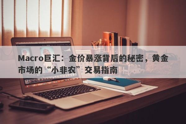 Macro巨汇：金价暴涨背后的秘密，黄金市场的“小非农”交易指南